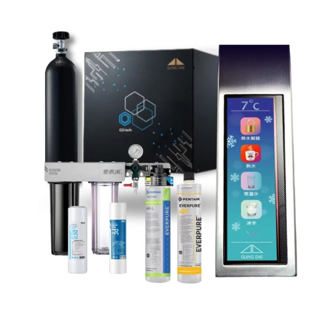 【GUNG DAI宮黛】GD-600櫥下觸控式雙溫熱飲機/飲水機GD600+Everpure BH2淨水系統 歷史價格詳細信息