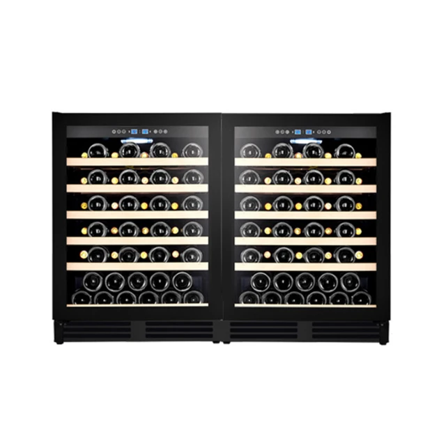 【LEZUN/樂尊】嵌入式不銹鋼鍍鈦智慧觸摸恒溫紅酒櫃 LZ-270L03(冷藏櫃 酒櫃 恆溫紅酒櫃 儲酒櫃) 歷史價格詳細信息