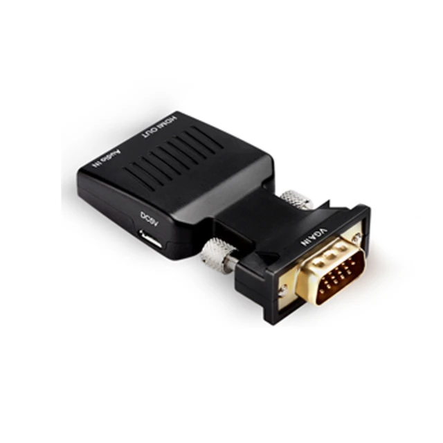 【LineQ】HDMI to VGA轉接線-外接電源音源版 歷史價格詳細信息