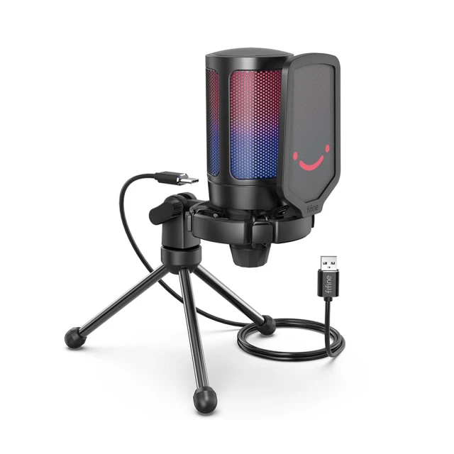 電容RGB桌面麥克風 適用 USB電腦麥克風 桌上型麥克風 歷史價格詳細信息