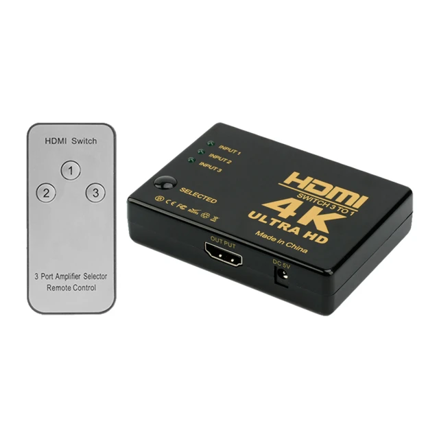 HS-3P-2 HDMI Switcher 可遙控三進一出切換器 歷史價格詳細信息