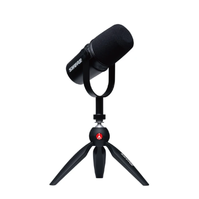【SHURE】MOTIV MV7動圈麥克風 Manfrotto專業腳架 組合包(鍵寧公司貨) 價格比較,價格查詢,歷史價格詳細信息
