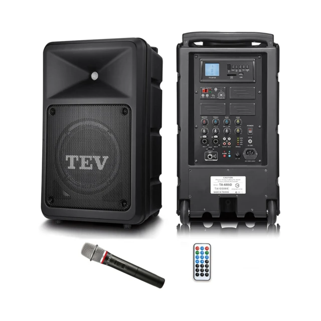 TEV 台灣電音TA-780D 10吋 300W移動式無線擴音機 藍芽/USB/SD/CD (領夾式麥克風2組) 全新公司貨 歷史價格詳細信息