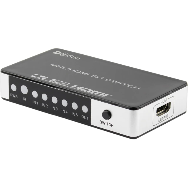 DigiSun VH751 4K2K HDMI 五進一出切換器 歷史價格詳細信息