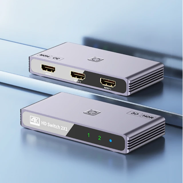 hdmi分配器2進2出切換器2進1出高清4k60HZ分屏器2進1出分頻~上新熱賣 歷史價格詳細信息