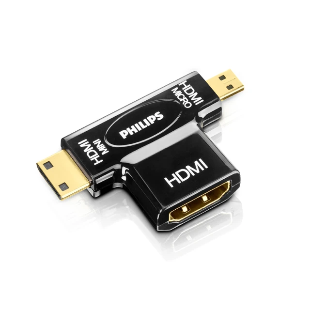 PHILIPS 飛利浦 HDMI 雙用轉接器(HDMI(母)轉Micro /Mini HDMI) SWV2429W/10 歷史價格詳細信息