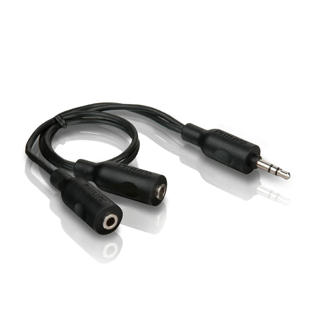 PHILIPS 飛利浦一分二 3.5mm 立體耳機分接頭-兩入組 SWA2551W/10-2 歷史價格詳細信息