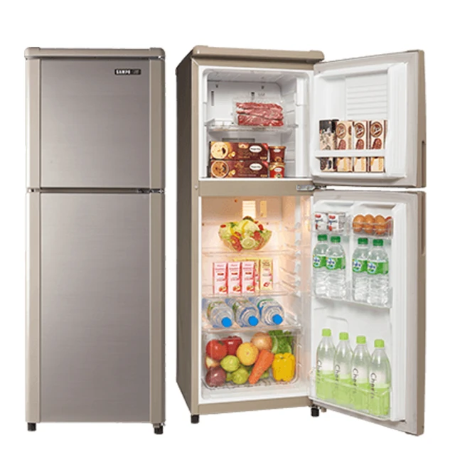 聲寶【SR-C14Q(R6)】140公升雙門冰箱紫燦銀 歷史價格詳細信息