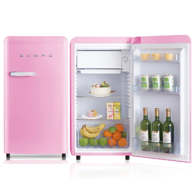 聲寶【SR-C10(P)】99公升單門粉彩紅冰箱 歷史價格詳細信息