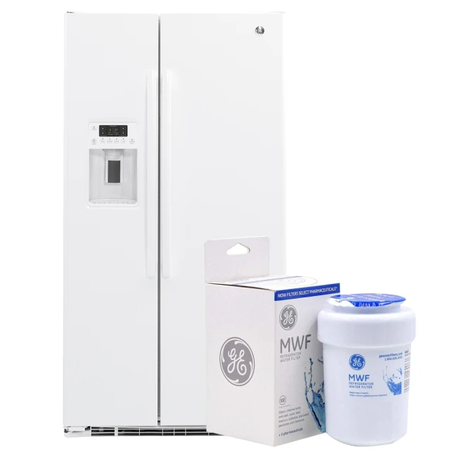 【GE 奇異】702L門外取冰取水對開薄型冰箱+濾心組(防指紋不銹鋼GZS22IYNFS+XWFE濾心組) 歷史價格詳細信息