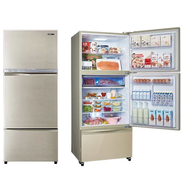 聲寶【SR-C61GDV-Y8】605公升三門變頻琉璃金冰箱 歷史價格詳細信息