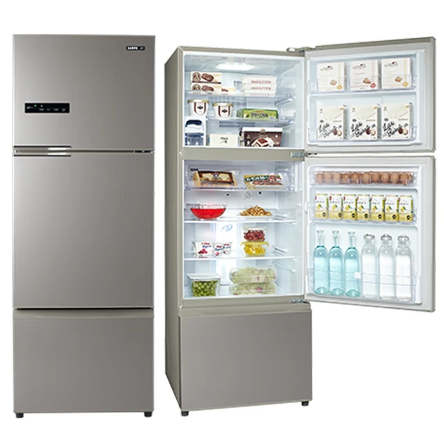 聲寶【SR-C48DV(Y1)】475公升三門變頻冰箱 歷史價格詳細信息