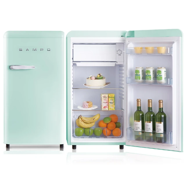 聲寶【SR-C10(P)】99公升單門粉彩紅冰箱 歷史價格詳細信息