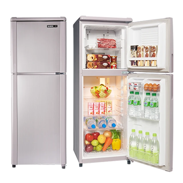 聲寶【SR-C14Q(R6)】140公升雙門冰箱紫燦銀 歷史價格詳細信息