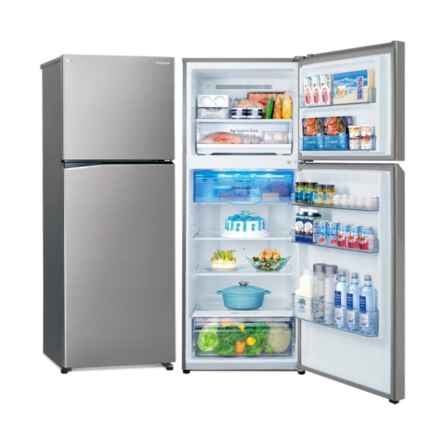 【Panasonic 國際牌】366公升 一級能效智慧節能右開雙門冰箱-晶鈦銀(NR-B371TV-S1) 歷史價格詳細信息