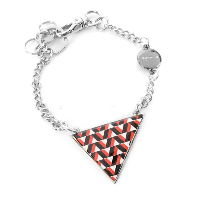 agnes b.圖騰橢圓形鎖頭(紅) 歷史價格詳細信息