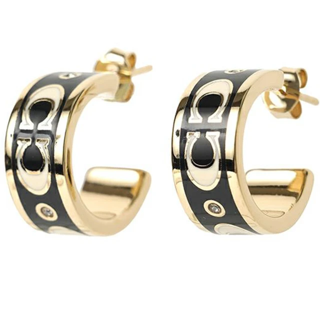 COACH CC Logo 琺瑯及玻璃水鑽不可調手環(金色/白色) CI904 GDWT 歷史價格詳細信息