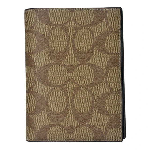 COACH 經典C LOGO抓皺織紋單釦中夾(淺藍色) 歷史價格詳細信息