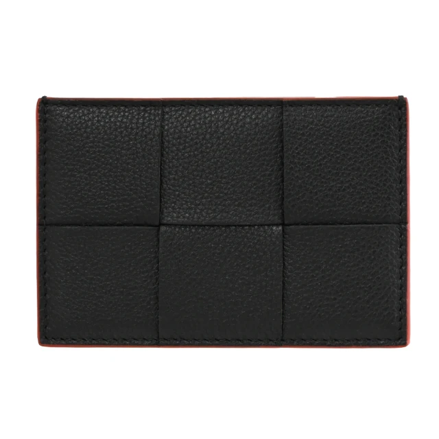 BOTTEGA VENETA 經典大格編織小牛皮拉鍊短夾(黑色) 歷史價格詳細信息