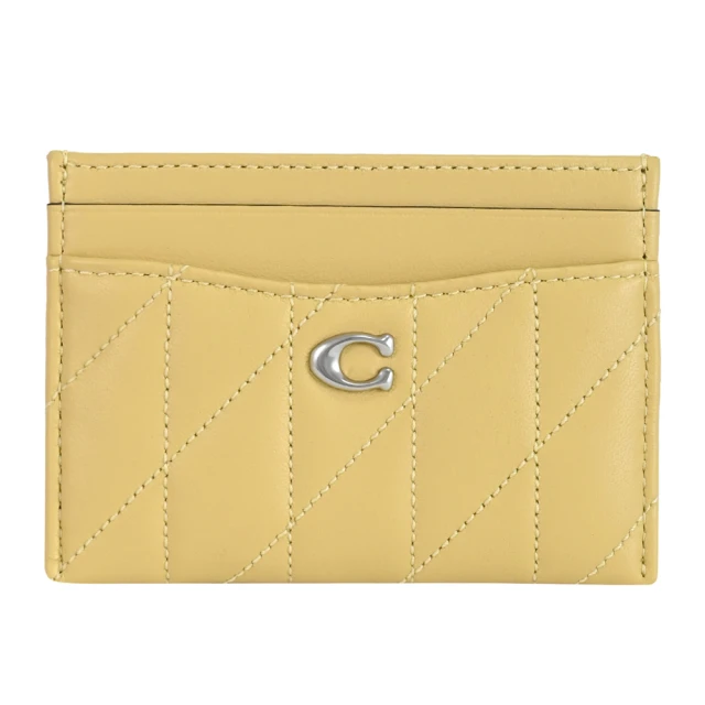 COACH淺卡C Logo萊姆綠掛帶拉鍊萬用手拿包 歷史價格詳細信息