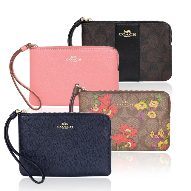 Coach 手拿包 零錢包 藍綠 防刮 PVC 材質 現貨 附購買收據 正品 原廠 歷史價格詳細信息