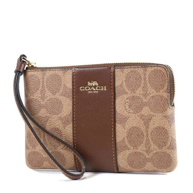 【COACH】棕橘X卡其立體馬車C LOGO釦式短夾(CF472-IME7V) 歷史價格詳細信息