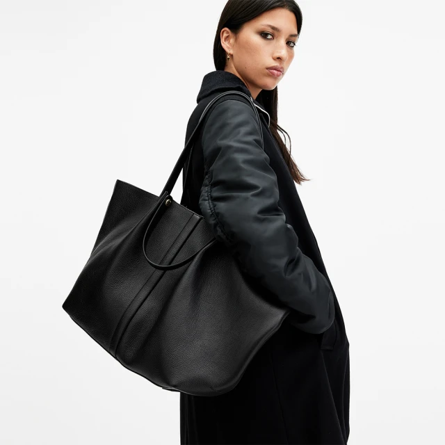 【ALLSAINTS】ALLINGTON 牛皮托特包Black W452XB 價格比較,價格查詢,歷史價格詳細信息