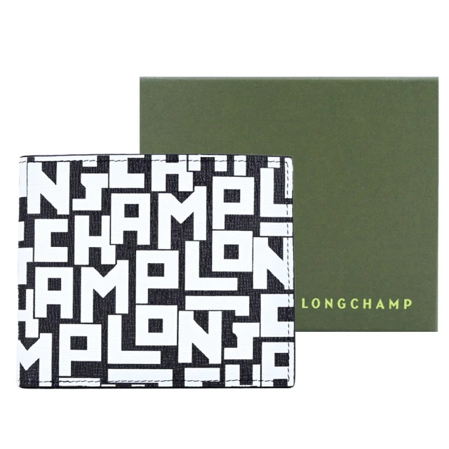 LONGCHAMP LE PLIAGE LGP系列滿版手拿包(黑X白) 歷史價格詳細信息