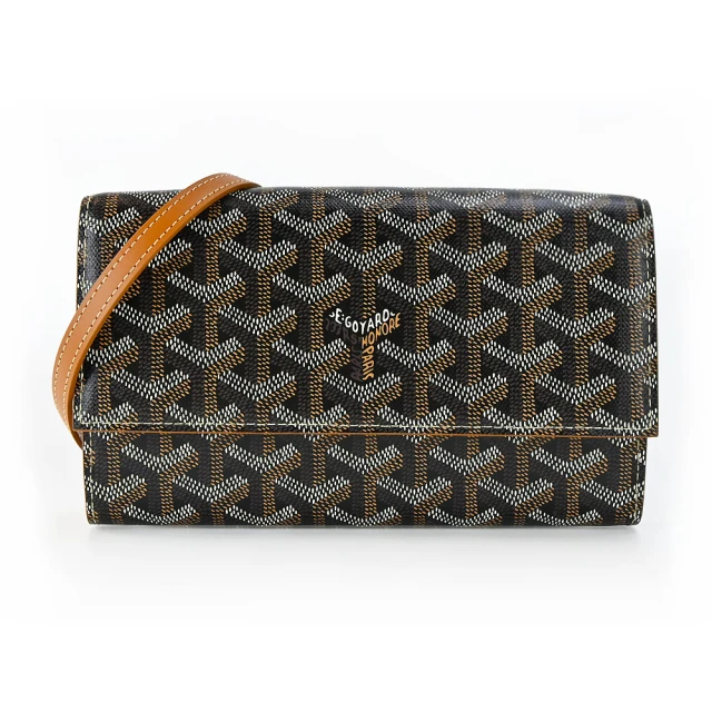 GOYARD 閱讀狗印花logo塗料帆布&牛皮翻轉兩面用購物包-迷你/深灰 歷史價格詳細信息