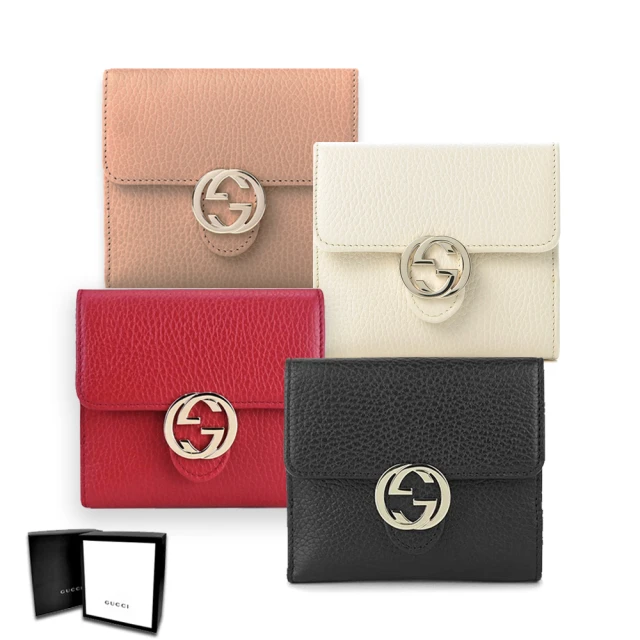 GUCCI 615523 WOC 金屬雙G LOGO小牛皮三用鍊包.灰 歷史價格詳細信息