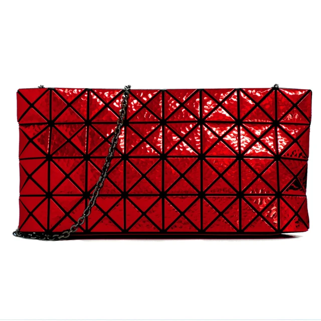 ISSEY MIYAKE 三宅一生 BAOBAO MAGIC HOUR 多採漸變斜背包-紅色 歷史價格詳細信息