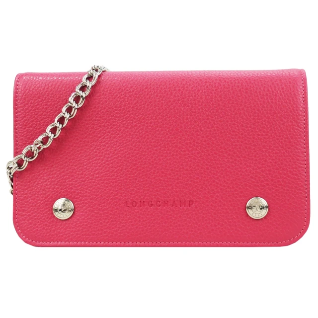 LONGCHAMP LE FOULONNÉ系列氈製羊毛寬背帶翻蓋斜背包(中/黑) 歷史價格詳細信息