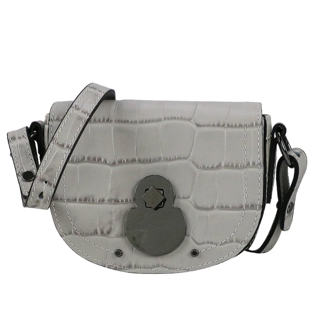 【LONGCHAMP】CAVALCADE系列金屬轉扣鍊帶斜背包(黑) 歷史價格詳細信息