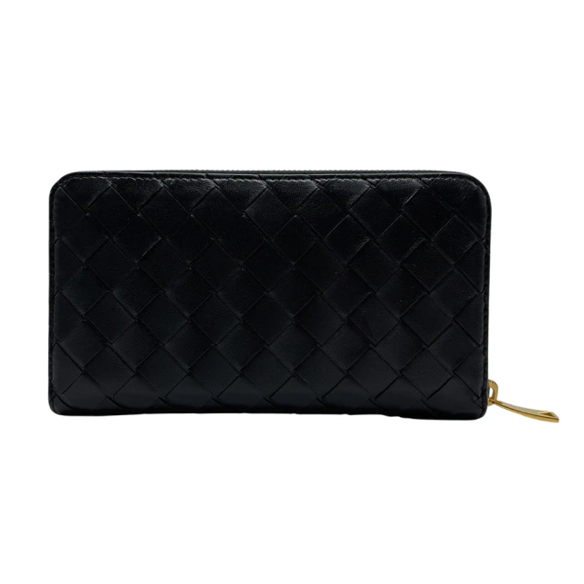 BOTTEGA VENETA 608051 經典編織小羊皮拉鍊長夾.紅 歷史價格詳細信息