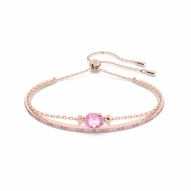 【SWAROVSKI 官方直營】Gema 耳釘粉紅色 鍍白金色 歷史價格詳細信息