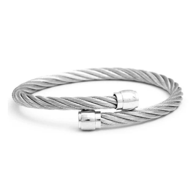 CHARRIOL 夏利豪 Coup De Foudre系列 愛心編織鋼索手環 04-102-1269-1 歷史價格詳細信息