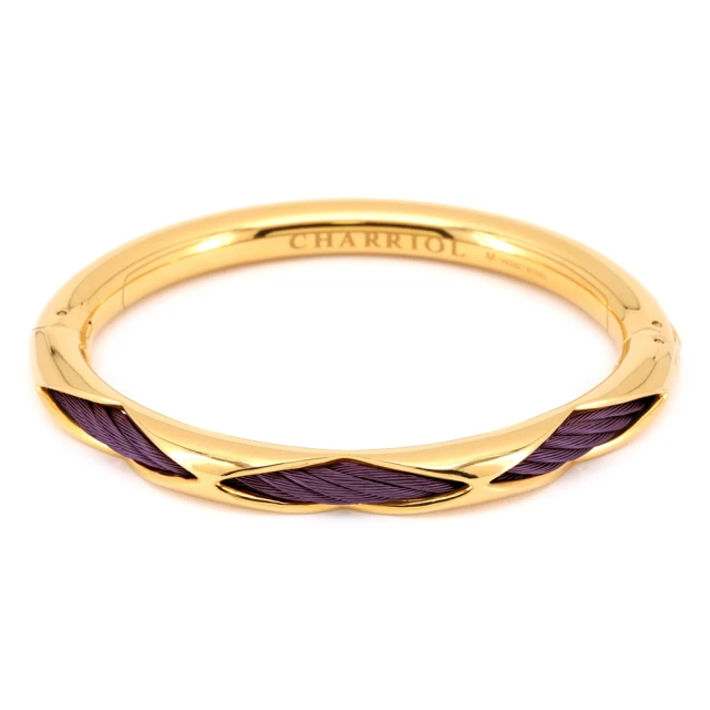 CHARRIOL 夏利豪 Coup De Foudre系列 愛心編織鋼索手環 04-102-1269-1 歷史價格詳細信息