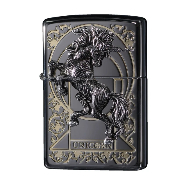 ZIPPO 尊爵獨角獸(黑色)防風打火機 韓國設計 ZA-1-32B 歷史價格詳細信息