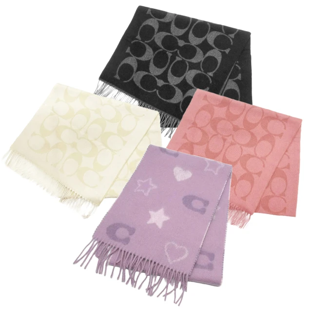 【COACH】經典LOGO羊毛披肩/圍巾(多款可選) 價格比較,價格查詢,歷史價格詳細信息