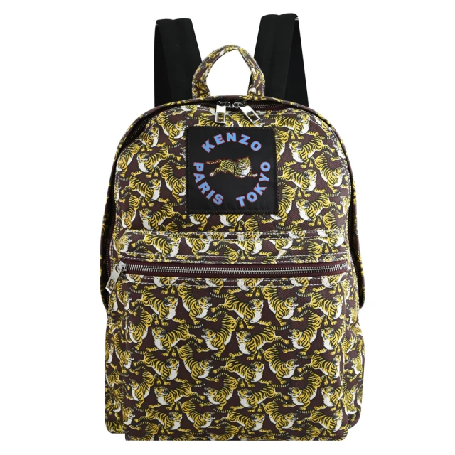 【KENZO】經典品牌LOGO帆布寬背帶手提包斜背包托特包兩用包(紅) 歷史價格詳細信息