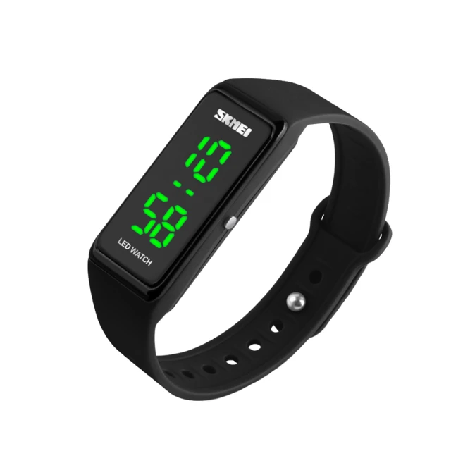 【SKMEI】防水LED男女運動電子錶(1265BK) 歷史價格詳細信息
