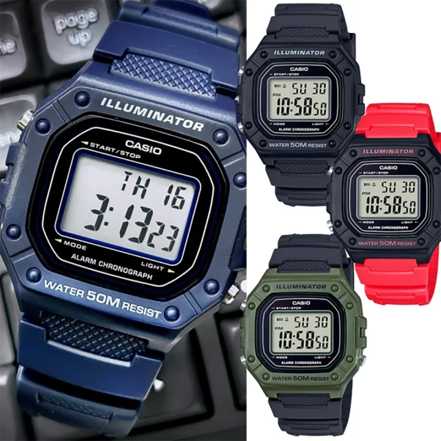 【CASIO】卡西歐 野戰電子錶-藍 W-219H-2A 台灣卡西歐保固一年 歷史價格詳細信息