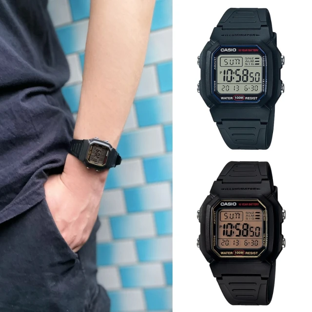【CASIO 卡西歐】經典方形復古運動電子錶 F-91WM-7A 35.2mm 現代鐘錶 歷史價格詳細信息