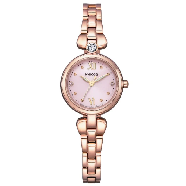 CITIZEN 星辰 Wicca 台灣限定米蘭帶太陽能女錶(KP3-465-21) 歷史價格詳細信息