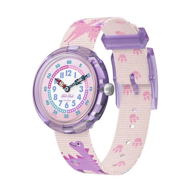 【Flik Flak】兒童錶 恐龍專家 DINOLOGY 兒童手錶 兒童禮物 瑞士錶 編織錶帶(31.85mm) 價格比較,價格查詢,歷史價格詳細信息