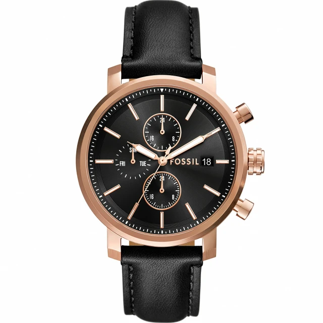 FOSSIL Rhett 翠綠 多功能三眼手錶-43mm BQ2892 歷史價格詳細信息