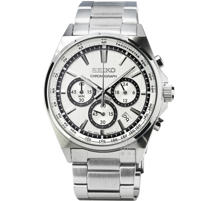 SEIKO 超越極限時尚腕錶-銀X黑 歷史價格詳細信息