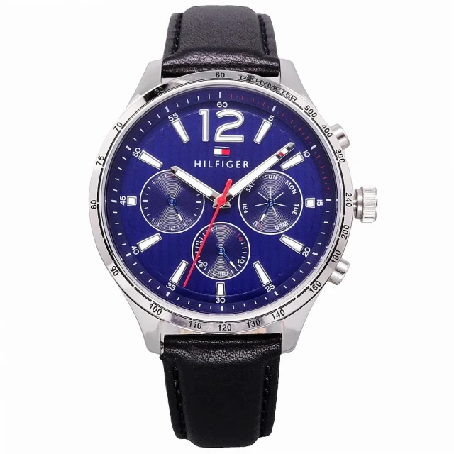 【Tommy Hilfiger】時尚三眼玫瑰金腕錶 1782682 40mm 現代鐘錶 歷史價格詳細信息