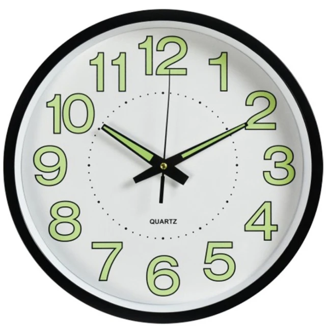 夜光簡約時尚大數字靜音掛鐘 歷史價格詳細信息