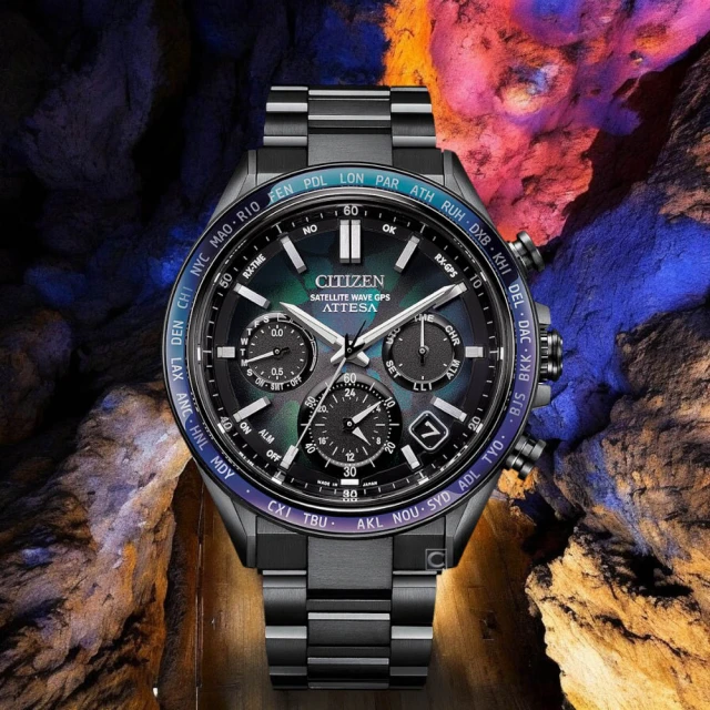 CITIZEN 星辰 ATTESA  月相電波鈦金屬腕錶-41.5mm / BY1006-62E 歷史價格詳細信息